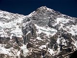 21 Rakhiot Peak South Face Close Up From Bazhin Glacier Just Past Rupal Face Base Camp